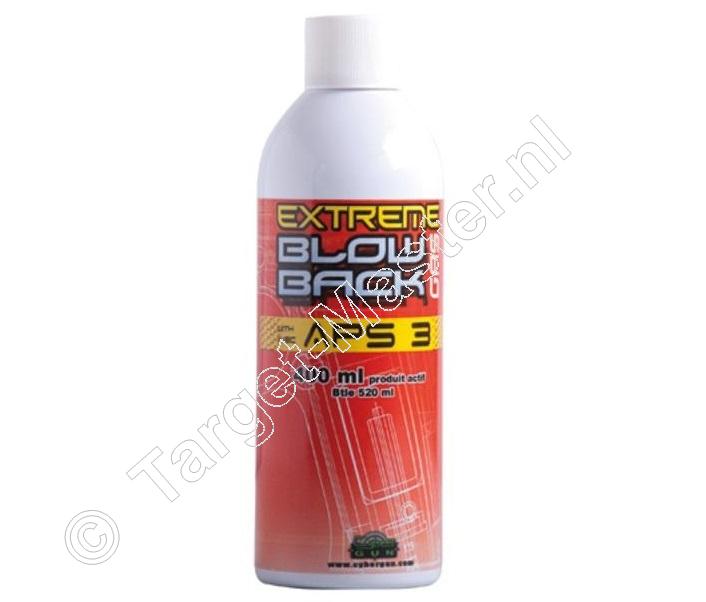 Cybergun EXTREME BLOW BACK GAS APS3 Airsoft Gas inhoud 400 ml